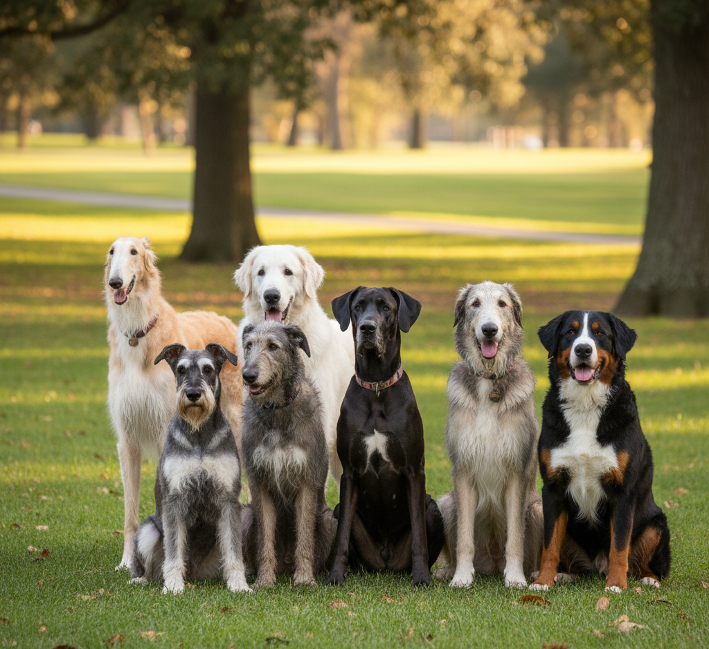 Duże rasy psów: Jakie są najpopularniejsze rasy?