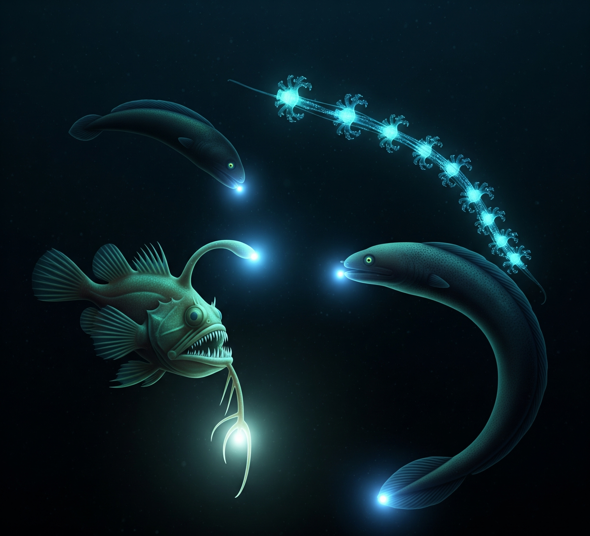 Ryba ze światełkiem – tajemnice głębinowych potworów morskich